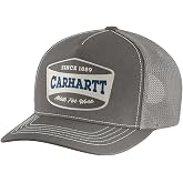 Carhartt Men's Canvas Mesh-Back Patch Cap