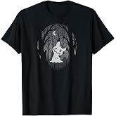 Mimikyu Ghost Fairy Type Dark Spooky Forest T-Shirt
