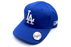 C5 SPORTS Officially Licensed Los Angeles Baseball Team Kids Hat Adjustable Dodgers Youth Cap (Blue)