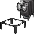 Zsytbyyds Heavy Duty Stainless Steel Laundry Pedestal - 12" Height Universal Washer & Dryer Stand for Front Load Machines, Ice Maker, Samsung/LG - Durable Appliance Base with Non-Slip Feet