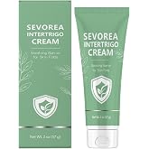 Sevorea Intertrigo Cream 2 oz - Underarm Comfort &amp; Moisture Control | Helora Cream for Skin Folds &ndash; Moisturizer for Underarms, Inner Thighs, and Body Folds