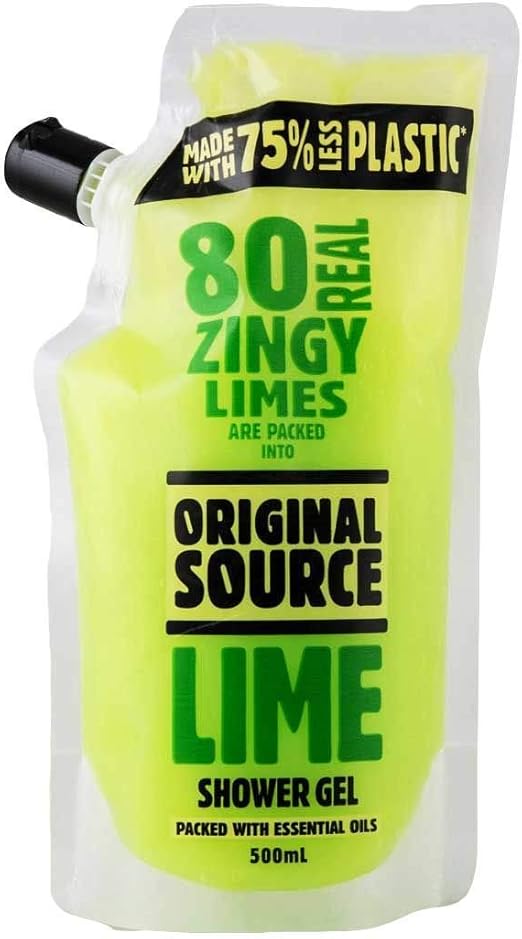 Original Source Shower Gel Lime - 500ml - Pack of 4: Amazon.co.uk: Beauty