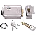 AMOCAM Electric Electronic Door Lock for Video Intercom Door Phone Vidoe doorbell DC 12V Stainless Steel E-Lock Support Wooden Glass Metal Fireproof Door