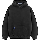 Aelfric Eden Washed Hoodie Oversized Vintage Hoodies Unisex Streetwear Solid Hooded Sweatshirt with Pocket