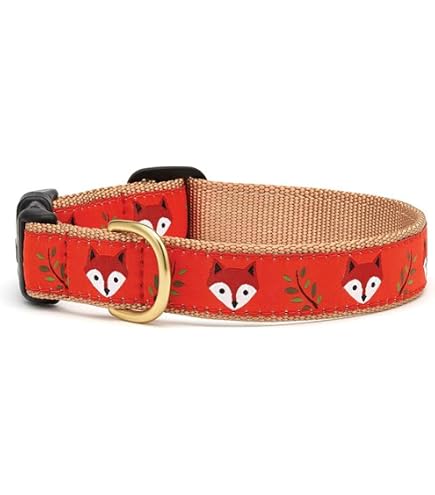 Up Country Hundehalsband Stars And Stripes – Schmal 5/8 Zoll, XS, Hochfestes Nylon, Made In USA