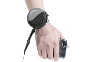 XIANGXING Retractable Hands Free Dog Leash, 360° Tangle-Free Heavy Duty Wrist Dog Walking Leash with 8.2 ft strong Cord and Reflective Nylon Tape, One Button Brake, Pause, Lock for Small Dog or Cat up to 55 lbs