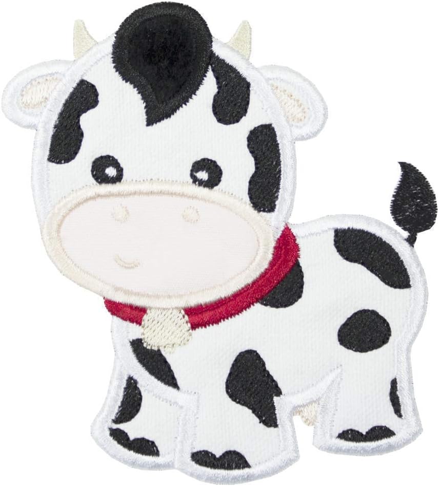 Mixed Media - Cow Patch in your choice of sew on or iron on patch