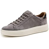 Allen Edmonds Men's Oliver Suede Sneakers, Grey, 8 Medium US
