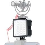 Ulanzi Ultra Bright LED Video Light - LED 49 Dimmable High Power Panel Video Light for DJI Ronin S SC OSMO Mobile 3 2 Zhiyun 