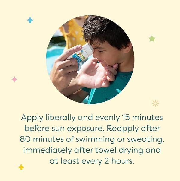 BABYGANICS SPF 50 TRAVEL SIZE KIDS SUNSCREEN STICK UVA UVB PROTECTION | WATER & SWEAT RESISTANT |1.6OZ (PACK OF 2)