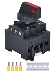 DIHOOL Solar Disconnect Switch,32 Amp DC1200V 4P