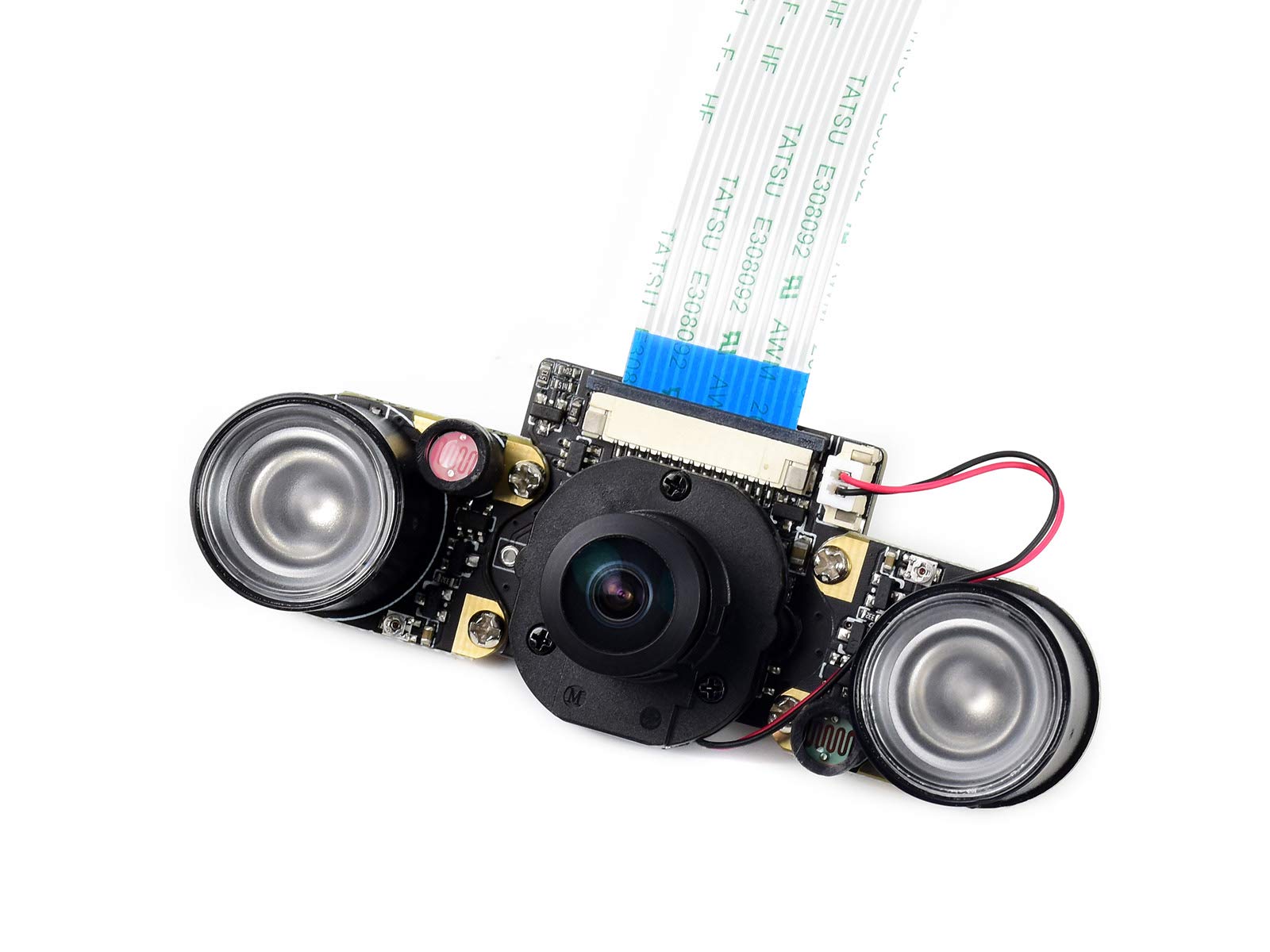 for Jetson Nano Camera IMX219-160 162° FOV IMX219 Sensor 8MP IR-Cut Infrared Night Vision Camera Module Compatible with Jetson Nano,Raspberry Pi Compute Module