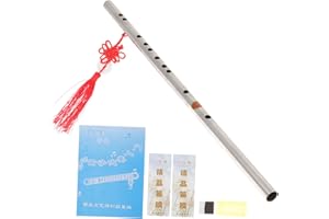 COOPHYA 1 Set Fife Portable Flute Beginners Flute Metal Flute Dizi Flute Chinese Gourd Flute Chinese Flute Musical Professional Flute Child Stainless Steel Flute Thick Section