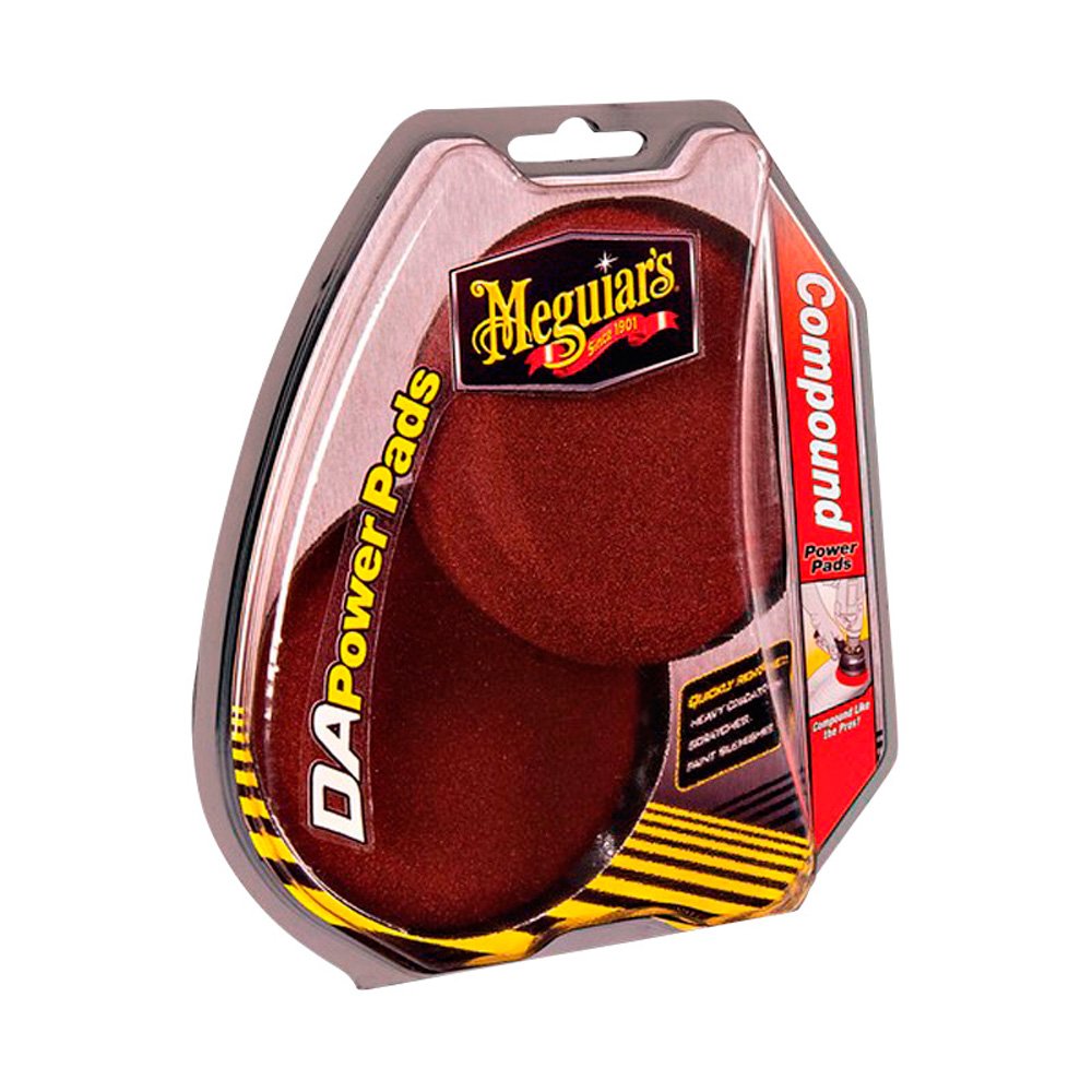 Meguiar's G3507INT DA Dual Action 4" Compound Power Pads (2 Pack)