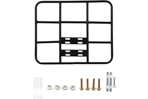 Food Delivery Box Rack Rear Grille 80kg Loading Seamless Steel Tube Universal Electric Bicycle Delivery Box Rack for Motorcyc