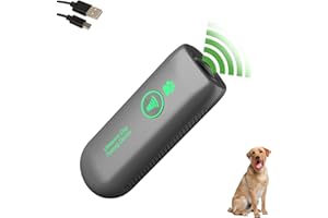 SXKJJC Anti Barking Device,24KHZ Rechargeable Dog Barking Control Device,Dog Barking Control Devices, up to 16.4 Ft Effective Control Range Safe for Human & Dogs Portable Indoor & Outdoor (Basic model)