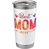 Best Mom Ever Tie Dye Mom Mama Mothers Day Women Stainless Steel Insulated Tumbler