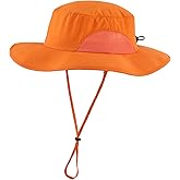 Home Prefer UPF50+ Mens Sun Hat Wide Brim Fishing Hat for Men UV Protection Womens Beach Bucket Hat for Golf Hiking Gardening
