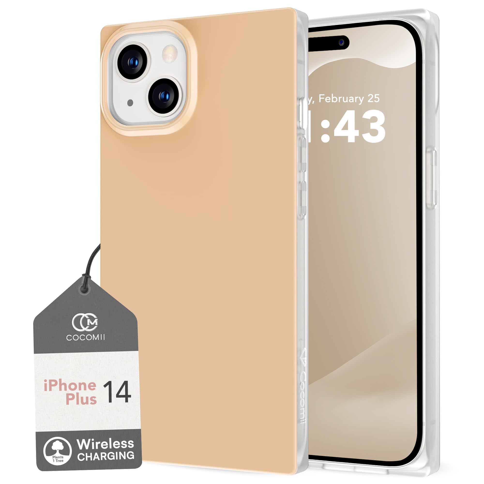 Cocomii - Rectangle Case Compatible with iPhone 14