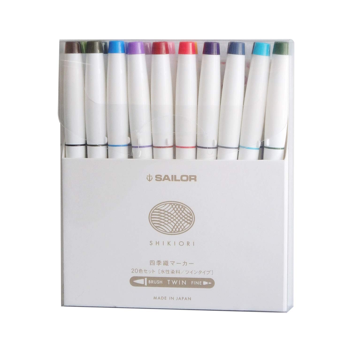 Sailor Shikiori calligraphy brush pens (pack of 20)