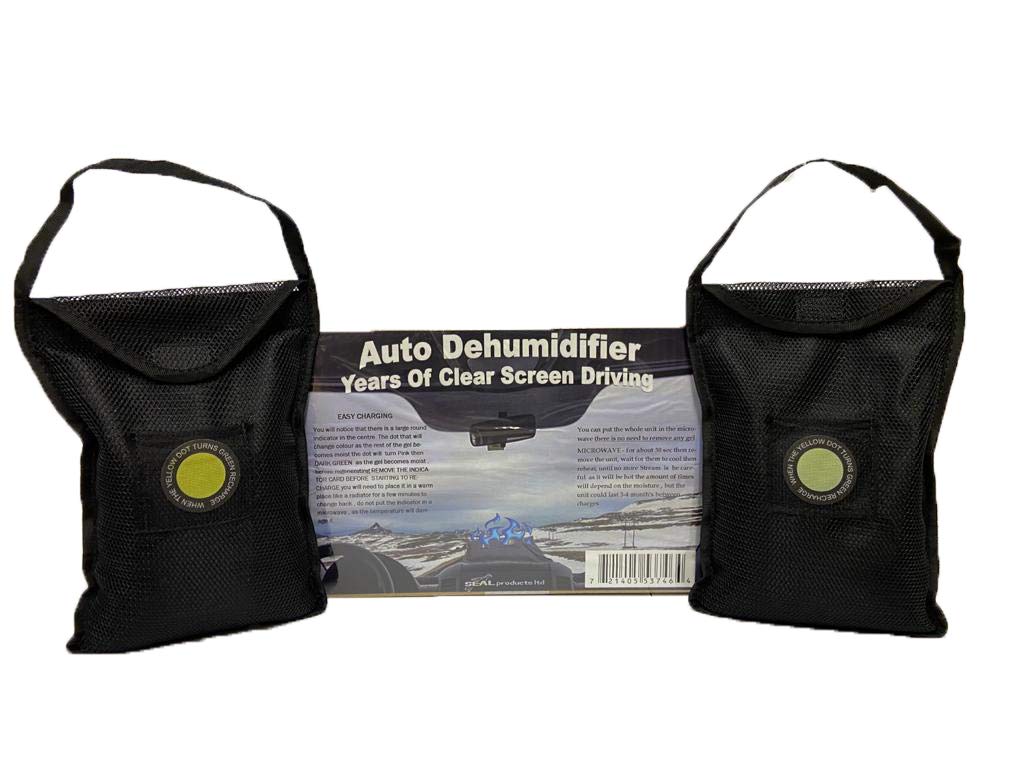 SEAL Products Damp Eater - Home/car anti-humidity dehumidifiers, 2020 Update (2 x large)