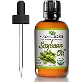 Mayan's Secret Pure, Cold Pressed USDA Certified Organic Soybean Oil for Skin, Hair, and Body - 4 fl oz