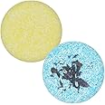 100% Natural Shampoo Bar, 2 Pieces Solid Shampoo Soap for Treated Dry Damaged Hair Vegetarian Plant Essence Helps Stop Hair Loss and Promotes Healthy Hair Growth 4.2oz (Lemon & Seaweed)