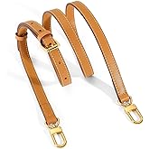 RYYXZXL Vachetta Leather Replacement Adjustable Shoulder Strap for L V Handbag Replacement Bag Strap