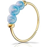 Gold Septum Hoops Opals