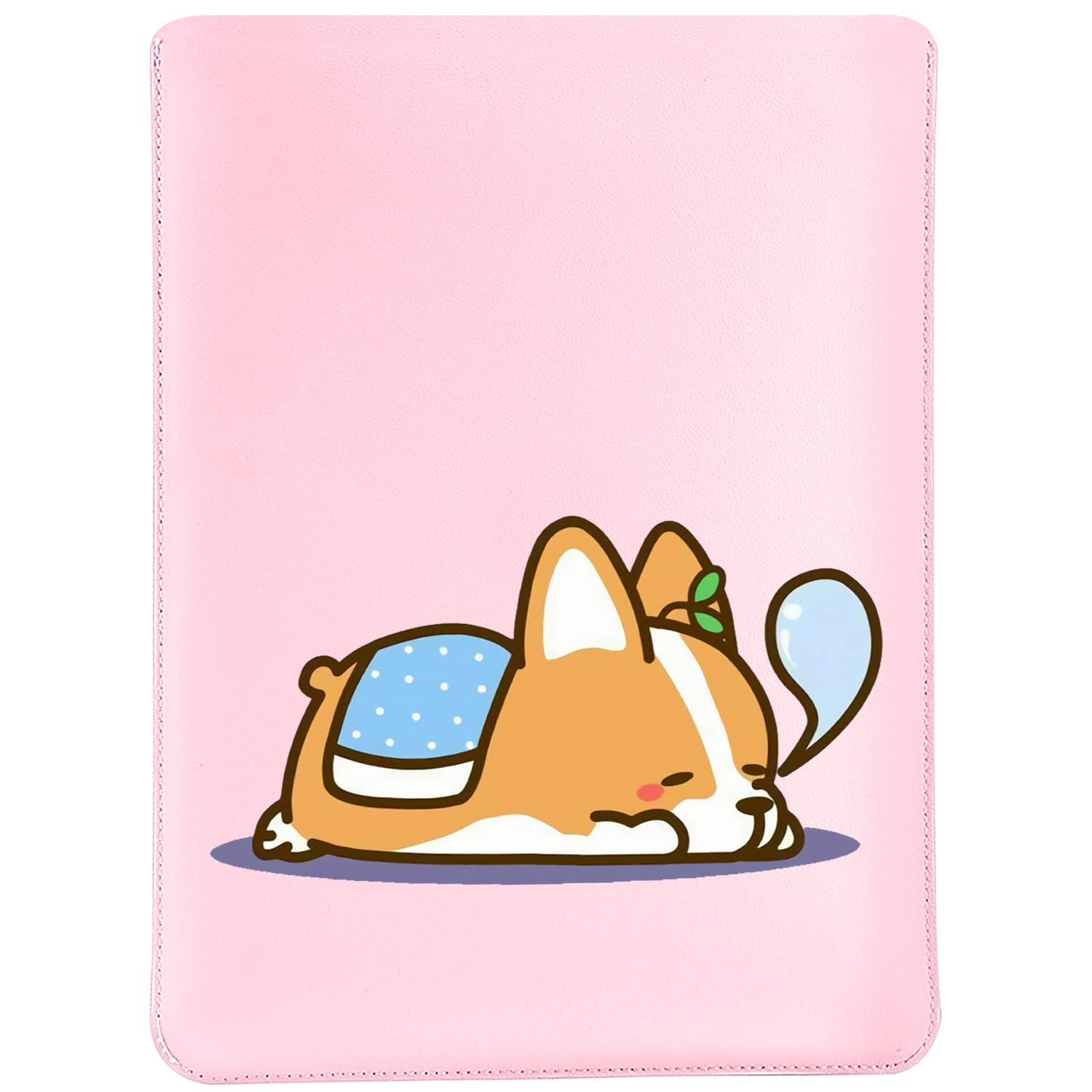 MAYCARI 13-14 Inch Shock Resistant Laptop Sleeve Bag, Cute Sleepping Dog Painting Laptop Sleeve Compatible with 13-Inch to 14-Inch Laptop/MacBook Pro/MacBook Pro