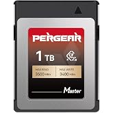 PERGEAR 1TB Cfexpress 4.0 Type B Memory Card, 3500/3400MB/s for Cameras | 8K RAW Video Recording &amp; Photo for Photographers, Compatible with C500 Mark III, 1DX Mark III etc (Master Series)