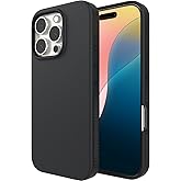 ZAGG Manhattan Snap for iPhone 16 Pro Case - MagSafe Compatible, 13ft Drop Protection, Strengthened with Graphene, Soft-Touch Silicone, Slim & Lightweight Design, 96% Recycled Content, Black