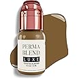 Perma Blend Luxe - Toasted Almond - Microblading Ink for Permanent Eyeliner - Professional Tattoo Ink - Brown Tattoo Ink Makeup - Vegan (0.5 oz)