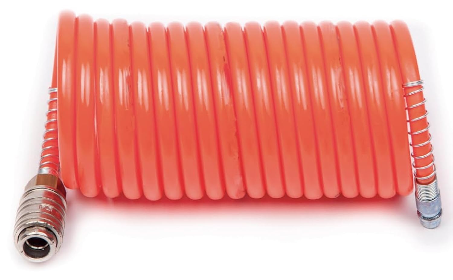 FIAC Spiral Hose for Compressed Air Complete with Universal Fittings. Outer Diameter 8 mm, Inner 6 mm, Length 5 m