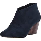 Bella Vita Women's Kira II Ankle Bootie Boot, Navy Suede, 11 N US