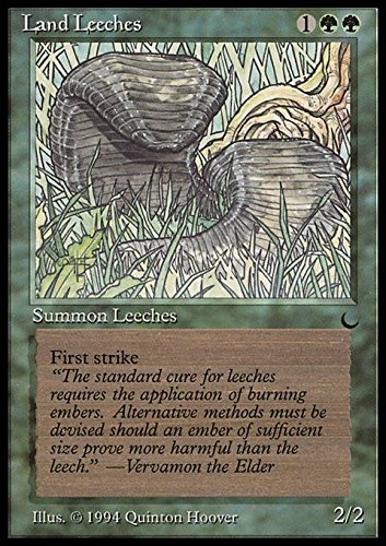 Magic: the Gathering - Land Leeches - The Dark