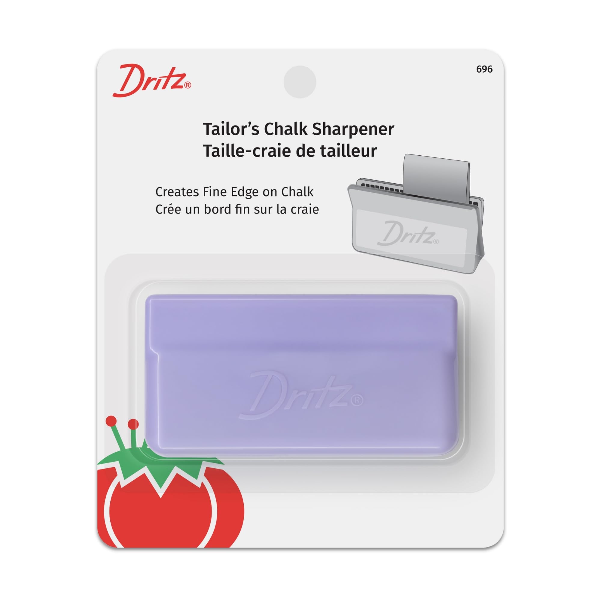 Dritz 696 Tailor's Chalk Sharpener, Purple