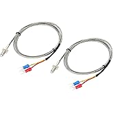 MECCANIXITY 2pcs Thermocouple Temperature Sensor M6 Screw Temperature Probes J Type 5ft 0 to 750&deg;C(32 to 1382&deg;F)