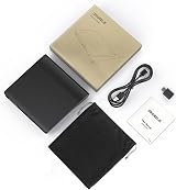 ORIGBELIE External CD DVD Drive USB 3.0 Burner RW ROM Player Laptop Mac Win view 9