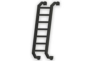 Supgrades Widdle Wadder Elite, Little Ladder Magnet Mount for Truck, SUV, or car, black