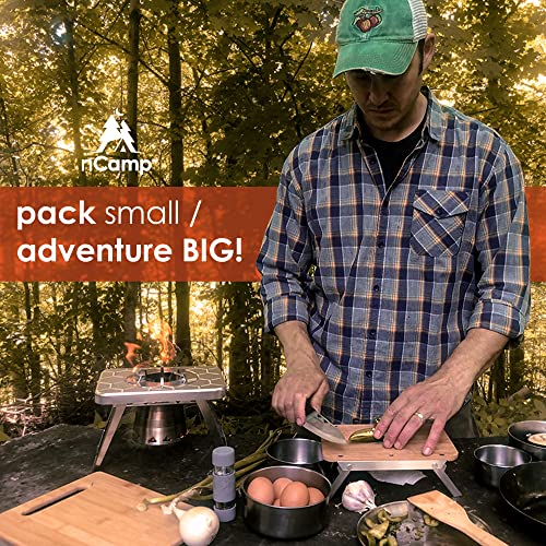 nCamp Café, Portable Coffee Maker, Portable Espresso Machine, Compact