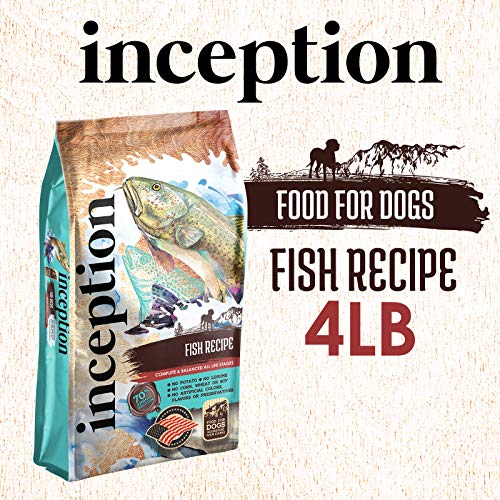 Inception® Dry Dog Food Fish Recipe Complete and Balanced Dog Food Legume Free Meat First