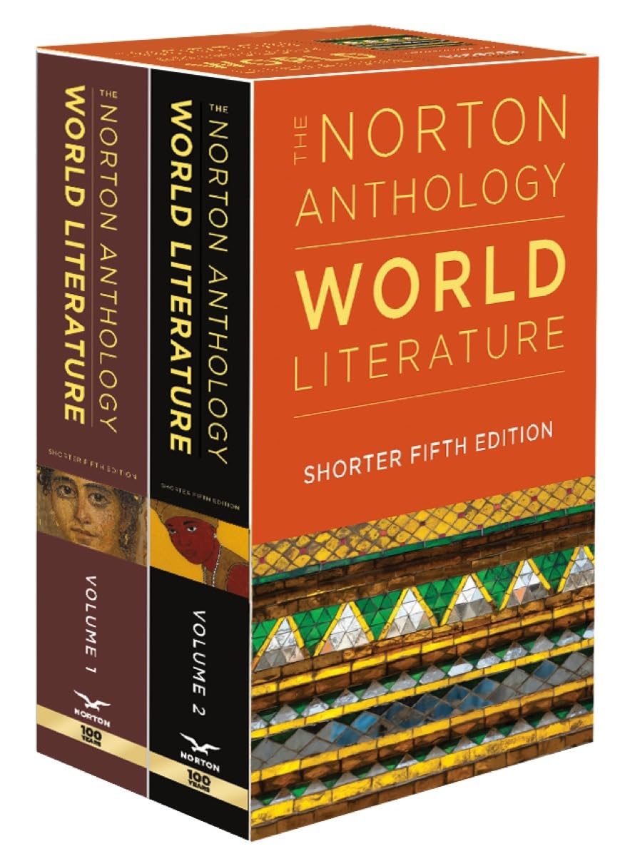 Nort.Anth.Of World Lit.Shorter,Vol.1+2