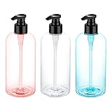 Bynccea Plastic Pump Bottle 16 oz/500 ml Empty