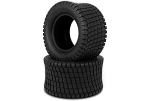 SUNROAD 24x12.00-12 Lawn Mower Tractor Turf Tires 24x12x12 Lawn & Garden Golf Cart Tires Tubeless 4PR Set of 2