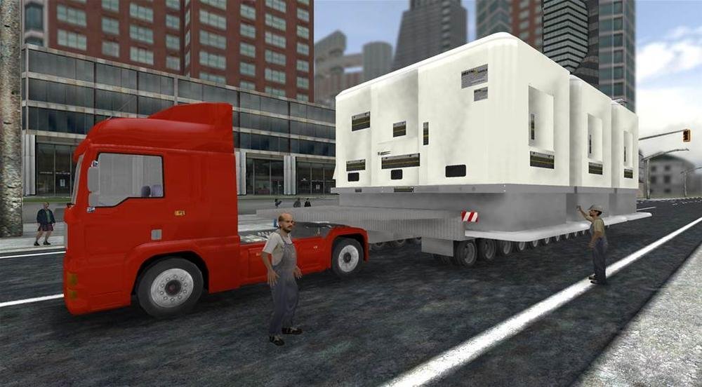 convois exceptionnels et poids lourds simulator 3