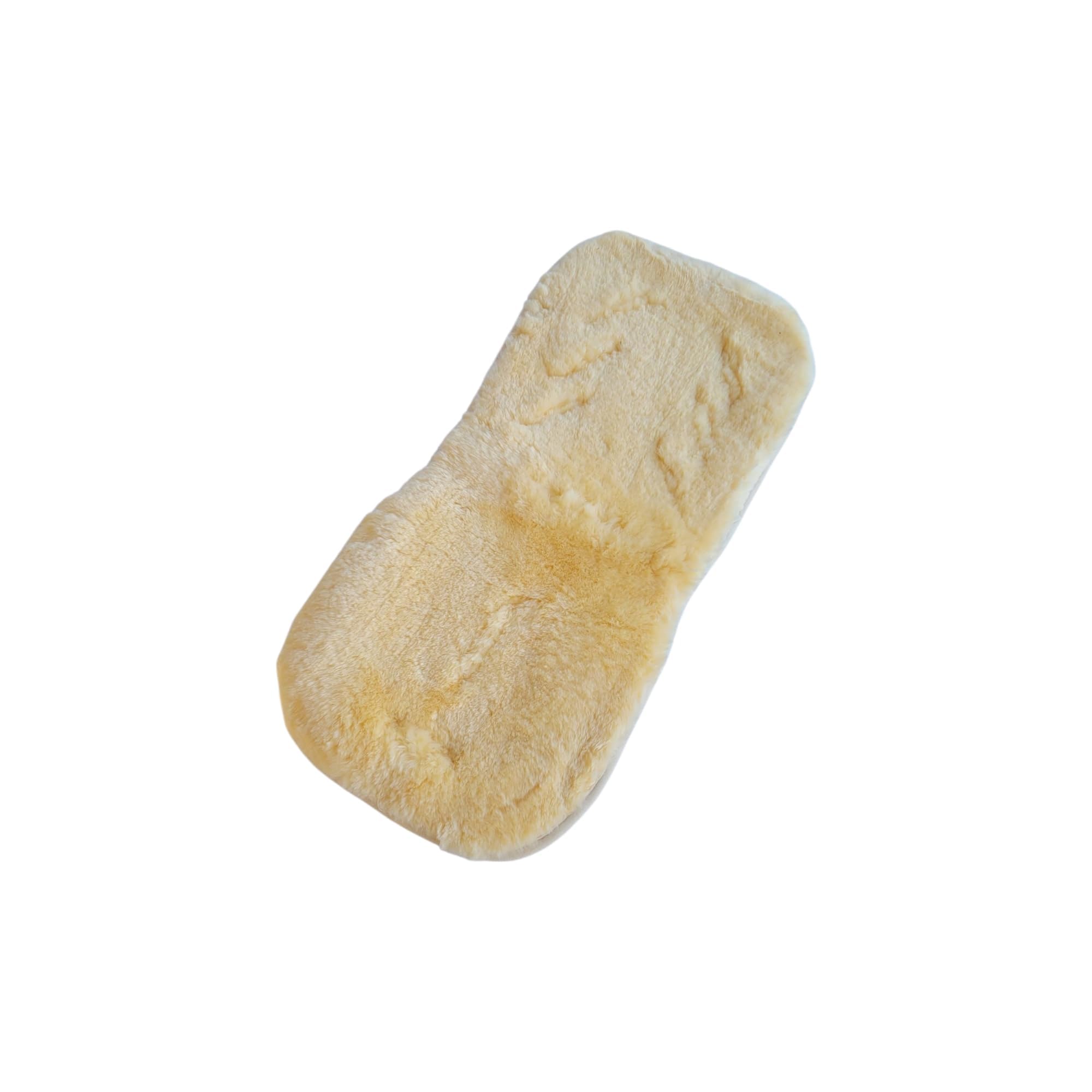 Naturasan Luxury Sheepskin Pram Liner for Stroller, Pushchair, Buggy - Merino Lambskin, Universal Fit, Temperature Regulating, Breathable, warm pram liner, Easy-Care, 9 Belt Slots, 74x35cm, Liner-2