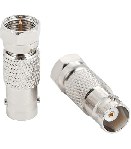 Adaptateur UHF Mâle Vers F Femelle - Générique Neuf Sous Emballage