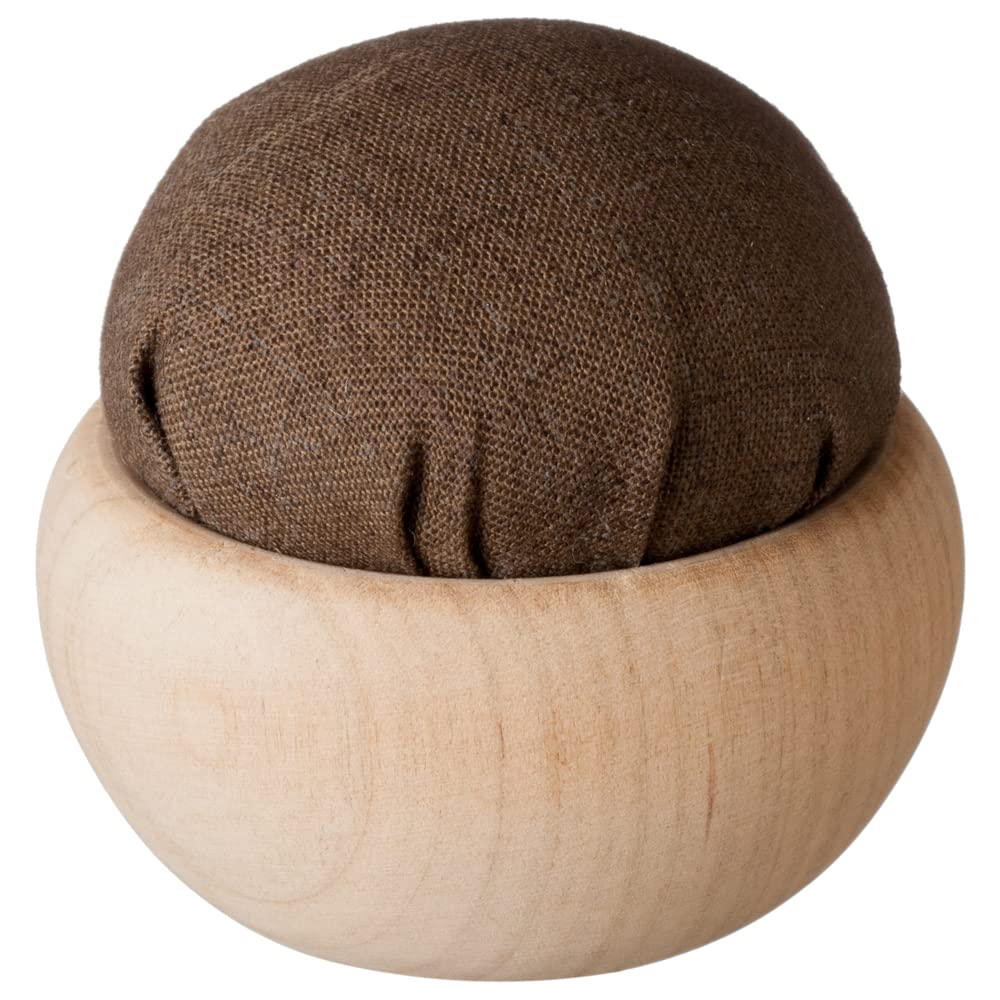 Tulip Pincushion Kuri-IRO Chestnut Brown - 1 piece