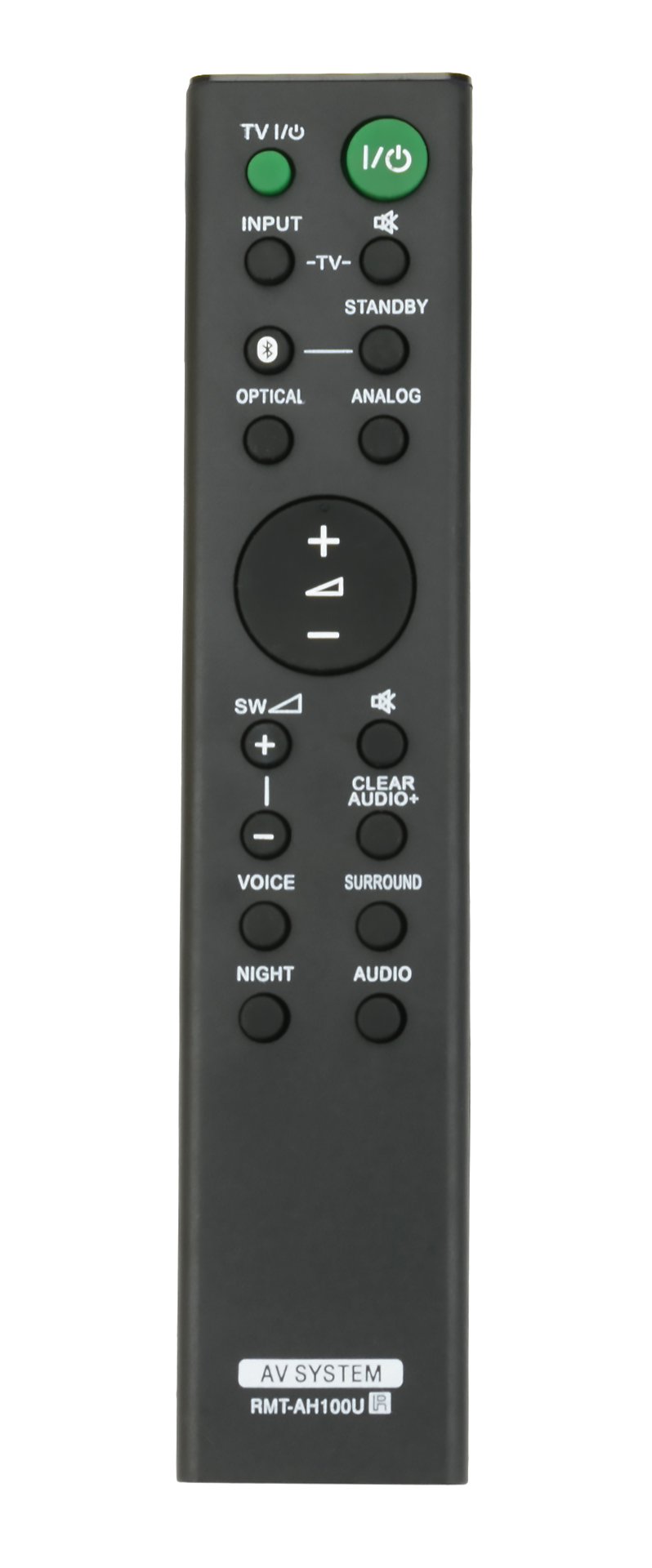 VINABTY RMT-AH100U Remote Control replacement Compatible with Sony Sound Bar HT-CT180 SA-CT180 SA-WCT180